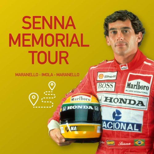 Senna Memorial Tour in Ferrari