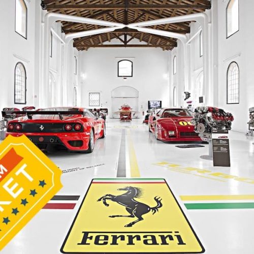 Bilhetes Museu Enzo Ferrari de Modena