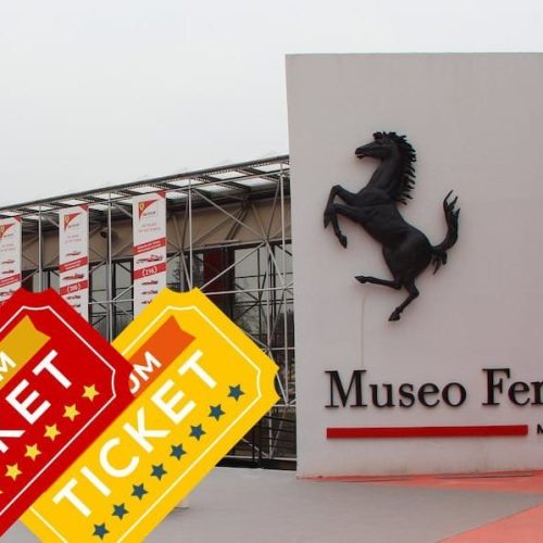 Bilhetes Museus Ferrari Maranello + Modena