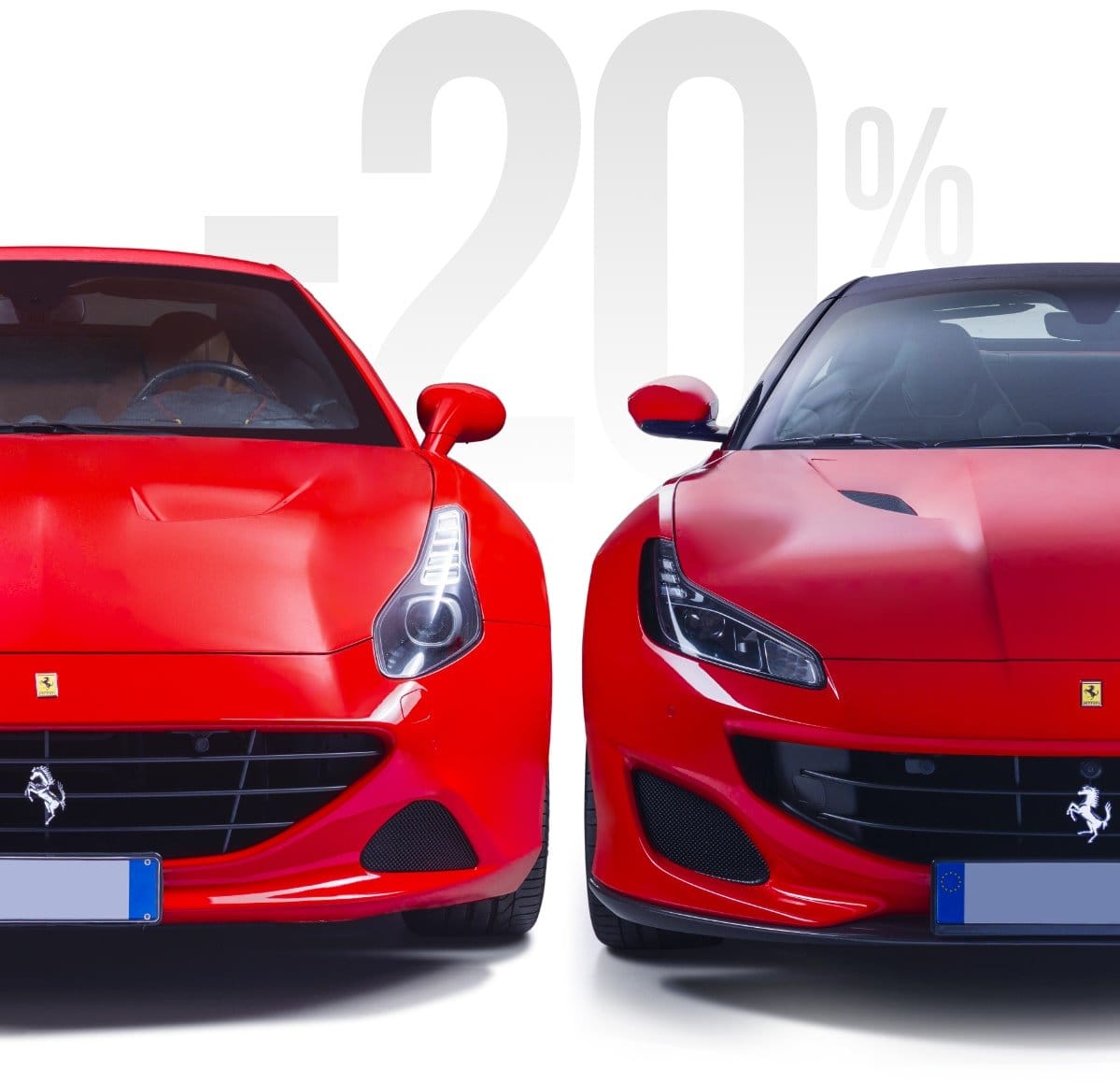 Ferrari California T + Ferrari Portofino 1 Ferrari California T + Ferrari Portofino