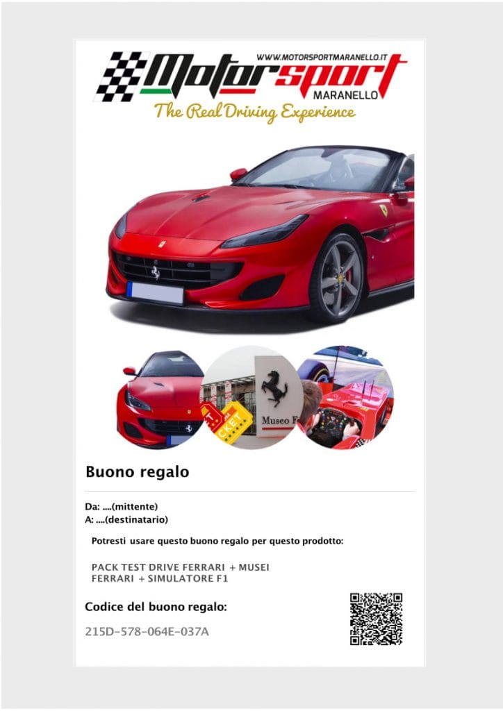 Motorsportitalia gift card 199460 615c870c52bd0