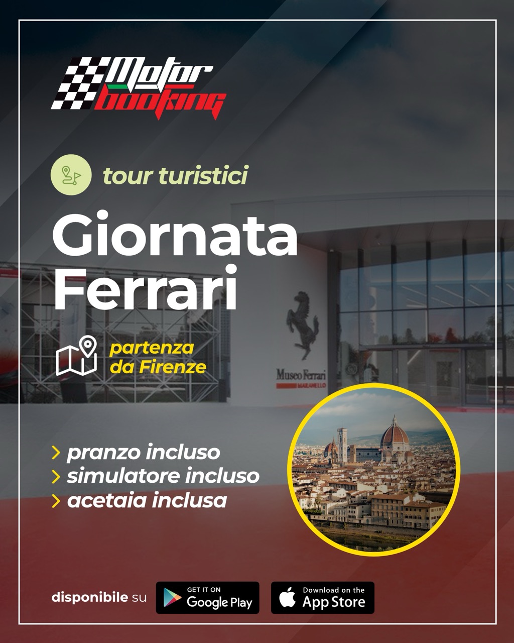 tour giornata ferrari firenze post blog